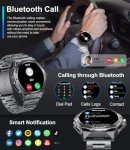 LIGE Military Smart Watch for Men with AMOLED Display