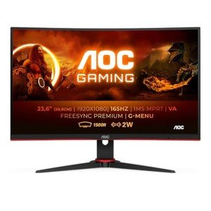 AOC 24" FHD Curved Gaming Monitor - 165Hz