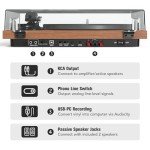 Udreamer Bluetooth Turntable Hi-Fi System with Speakers