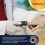 Proteqt Fingertip Pulse Oximeter with HD Display