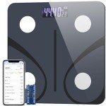 Bluetooth Smart Body Fat and Weight Scales
