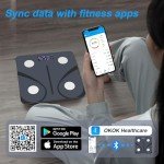 Bluetooth Smart Body Fat and Weight Scales
