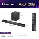 Hisense AX3120G 360W Dolby Atmos Soundbar System