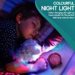 3D Solar System Crystal Ball Night Light Gadget