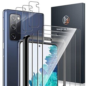 LK 6-Pack Tempered Glass Screen & Camera Protectors