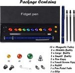 Magnetic Fidget Pen for Teens – Blue Gadget