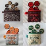 Funny Zipper Pouch: Big Bag of Fucks to Give
