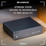 Cambridge Audio MXN 10 - Compact Separate High Resolution WiFi Network Audio Player and Streamer Featuring Bluetooth 5.0, Internet Radio and ESS Sabre DAC (Lunar Grey)