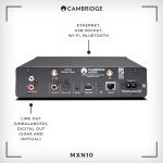 Cambridge Audio MXN 10 - Compact Separate High Resolution WiFi Network Audio Player and Streamer Featuring Bluetooth 5.0, Internet Radio and ESS Sabre DAC (Lunar Grey)