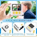 AORILE 5 Rolls Kids Camera Print Paper Refill for Instant Print Camera BPA Free Photo Paper for Kids Instant Camera