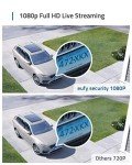 eufy Security eufyCam 2C Security Camera Outdoor, Home Security Camera Systems, 180-Day Battery Life, HD 1080p, IP67 Weatherproof, Night Vision, 3-Cam Kit, No Monthly Fee