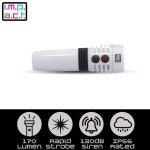 I.M.P.A.C.T. Personal Alarm Torch Mini - Compact Torch Batteries Included - 3 in 1 Battery Powered Torch 130db Siren - Dual Function Small Handheld Torch - White LED CREE Torch