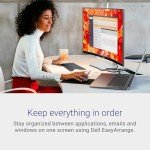 Dell S3422DW 34 Inch WQHD (3440x1440) 21:9 1800R Curved Monitor, 100Hz, VA, 4ms, AMD Radeon FreeSync, Built-in Speakers, DisplayPort, 2x HDMI, 3x USB, 3 Year Warranty, Silver