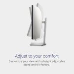 Dell S3422DW 34 Inch WQHD (3440x1440) 21:9 1800R Curved Monitor, 100Hz, VA, 4ms, AMD Radeon FreeSync, Built-in Speakers, DisplayPort, 2x HDMI, 3x USB, 3 Year Warranty, Silver