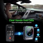 Bluetooth 5.3 AUX Car Adapter for Hi-Fi, SONRU Mini Wireless Audio Receiver [Dual AUX Outputs/16H Playtime] RCA AUX 3.5mm Jack Bluetooth Music Receiver for Home Stereo/Wired Headphones/Speaker