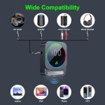 Bluetooth 5.3 AUX Car Adapter for Hi-Fi, SONRU Mini Wireless Audio Receiver [Dual AUX Outputs/16H Playtime] RCA AUX 3.5mm Jack Bluetooth Music Receiver for Home Stereo/Wired Headphones/Speaker