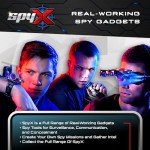 SpyX Night Ops Kit for Kids - 4 Piece Set for Spy Missions in the Dark - Includes Night Ops Glasses, Invisible Ink Pen, Micro Listener, Motion Alarm, 6+ Years