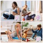 Lvcdodvd CD Player with Bluetooth 5.0 Mini CD Player with Speakers for Home small Hi-Fi Sound CD Music Player with Remote Control LED Display Dust Cover Support FM Radio USB AUX