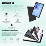 Hakaug 10-Inch Android 14 Tablet with 1TB Storage