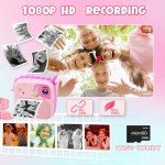 Kids Instant Print Camera with Case and Accessories