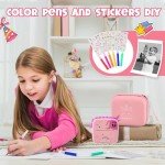 Kids Instant Print Camera with Case and Accessories