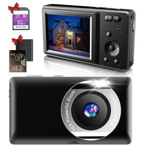 Nolansend 50MP FHD Vlogging Camera with Accessories