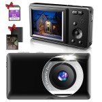 Nolansend 50MP FHD Vlogging Camera with Accessories