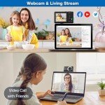 Nolansend 50MP FHD Vlogging Camera with Accessories