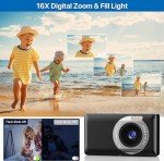 Nolansend 50MP FHD Vlogging Camera with Accessories