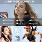 Bluetooth 5.3 Wireless Earbuds with 40H Playtime
