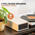 Fenton RP165M Bluetooth Vinyl Player with Speakers