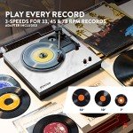 Fenton RP165M Bluetooth Vinyl Player with Speakers