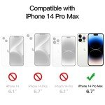 JETech Privacy Screen Protector for iPhone 14 Pro Max