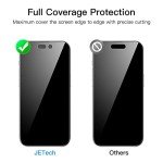 JETech Privacy Screen Protector for iPhone 14 Pro Max