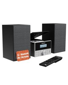 Bluetooth CD Player with Speakers & Remote Control
