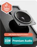 Bluetooth CD Player with Speakers & Remote Control