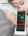 HealthTree Rechargeable Handheld Pulse Oximeter for All Ages