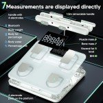 Bluetooth Smart Body Weight Scale with Composition Analyzer