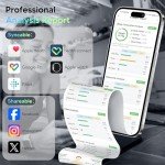 Bluetooth Smart Body Weight Scale with Composition Analyzer