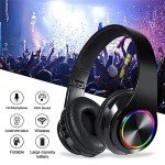 Bluetooth Over-Ear Headphones with Noise Cancellation