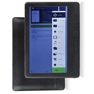 7-Inch Color E-Reader with Protective Cover & Headphones