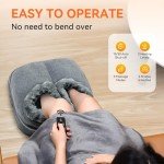 Snailax Shiatsu Foot Massager with Heat & Remote