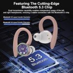 Bluetooth 5.3 Wireless Earbuds with Noise Cancelling