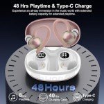 Bluetooth 5.3 Wireless Earbuds with Noise Cancelling