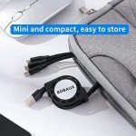 3-in-1 Retractable Fast Charging Cable - 2 Pack