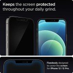 Spigen EZ Fit Tempered Glass for iPhone 12/Pro