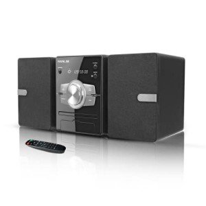 Compact 30W Micro HiFi CD Player with Bluetooth