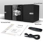 Compact 30W Micro HiFi CD Player with Bluetooth