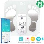 Bluetooth Smart Body Fat Digital Bathroom Scale