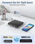 Arafuna Compact Mini DVD Player with HDMI & Remote